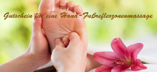 Hand-Fussreflexzonenmassage 70 min.